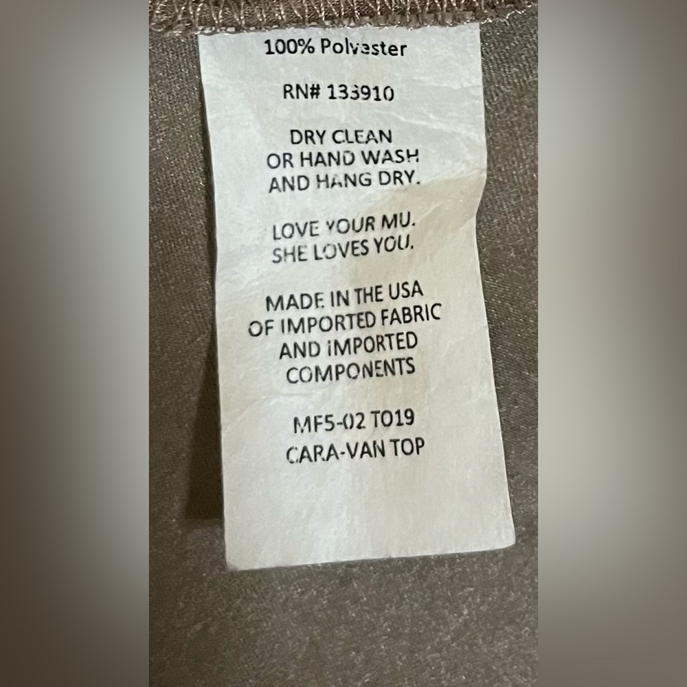 Show Me Your Mumu Cara Van Top in Dark Taupe size XL - Picture 8 of 11